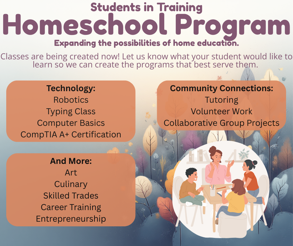 Skilled Trades, Robotics, Culinary